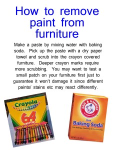 crayon furniture